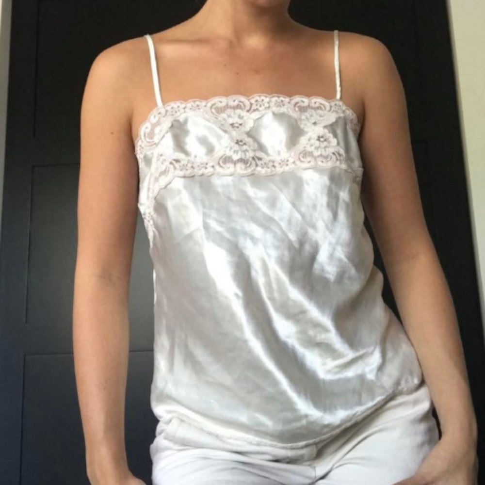 Silk/Lace Top!